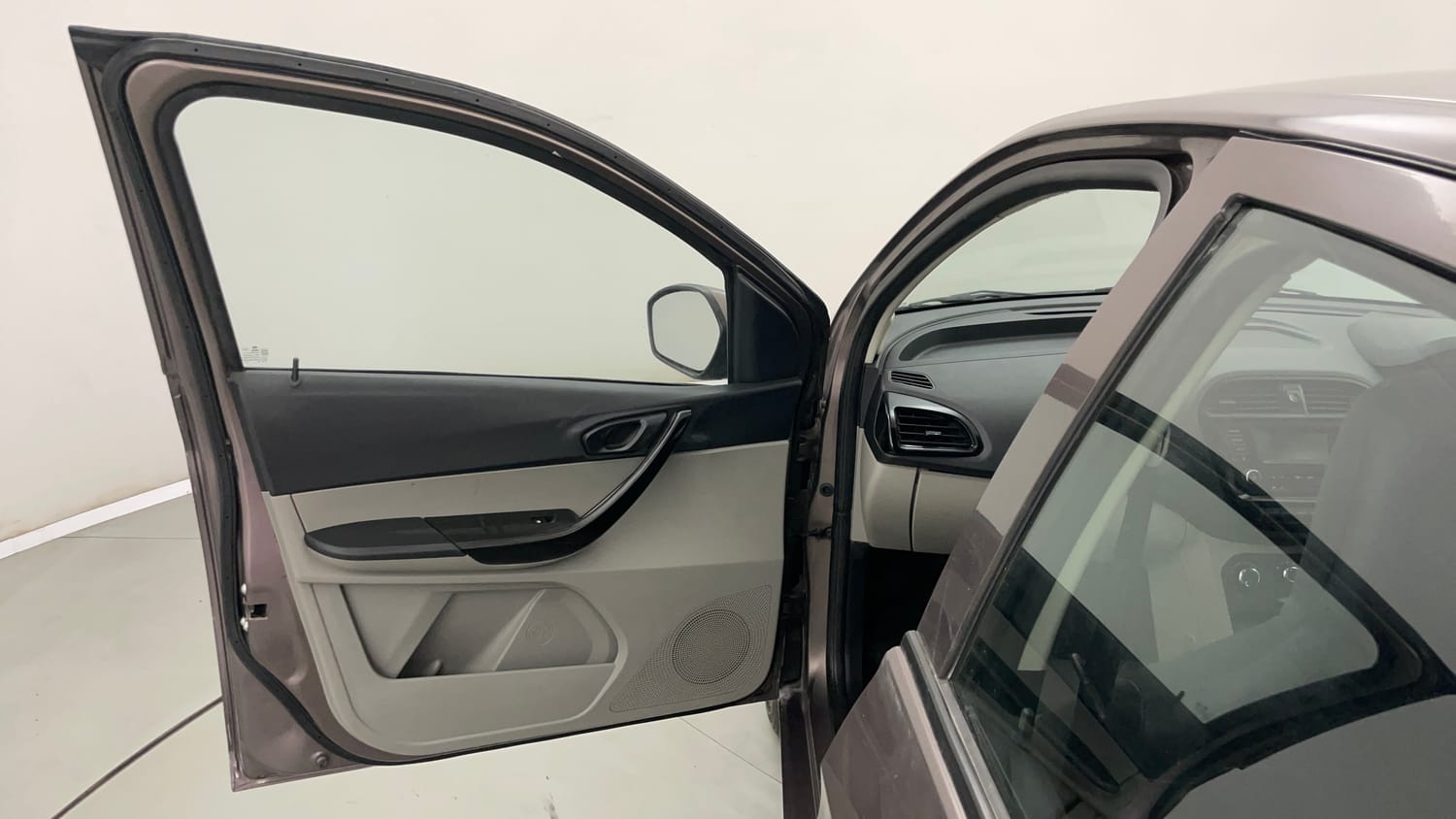 Used 2017 Tata Tiago Revotron XT Petrol Manual interior LEFT FRONT DOOR OPEN VIEW