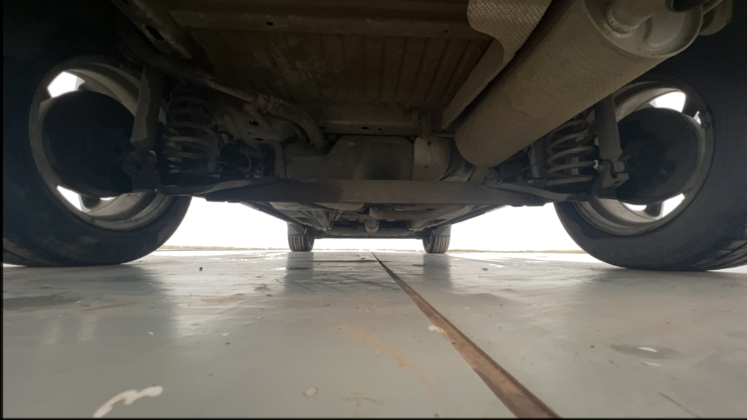 Used 2019 Ford EcoSport Titanium 1.5L Ti-VCT Petrol Manual extra REAR UNDERBODY VIEW (TAKEN FROM REAR)