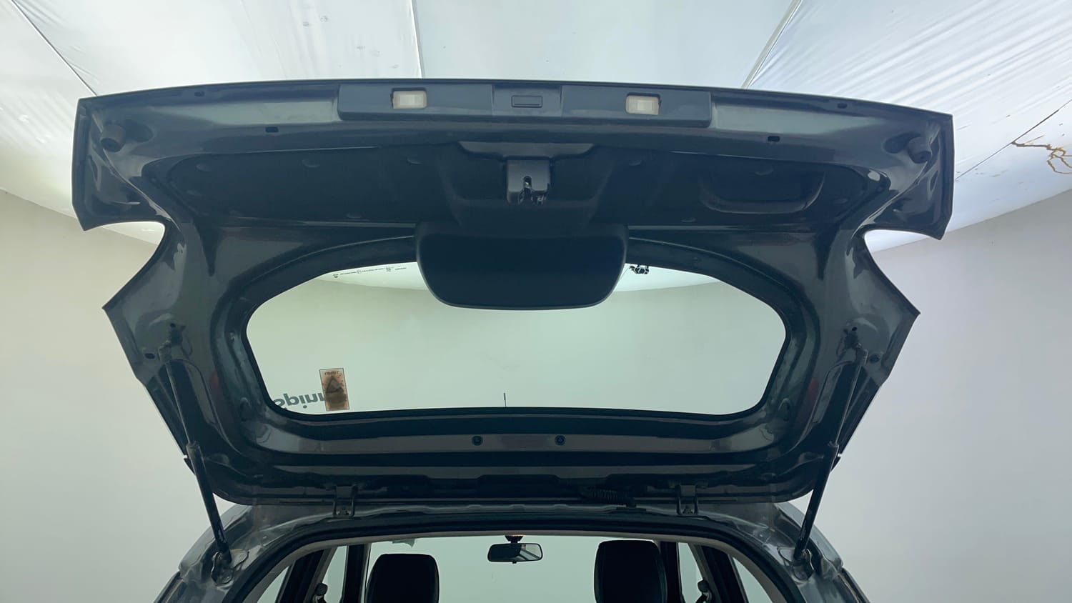 Used 2023 Tata Punch Accomplished AMT Petrol Automatic interior DICKY DOOR OPEN VIEW