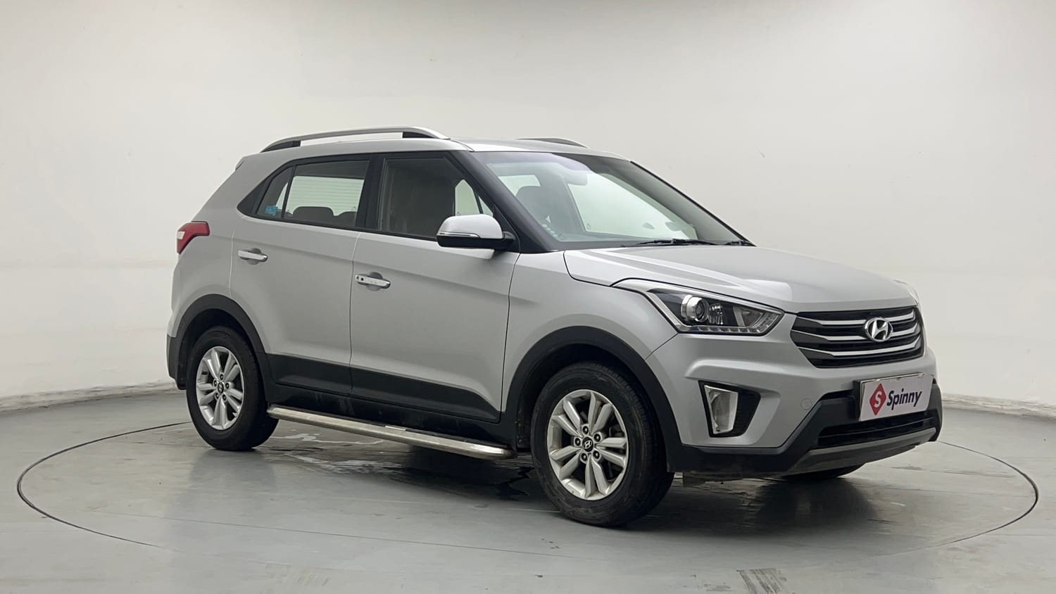 Used 2015 Hyundai Creta 1.6 SX Plus Petrol Petrol Manual exterior RIGHT FRONT CORNER VIEW