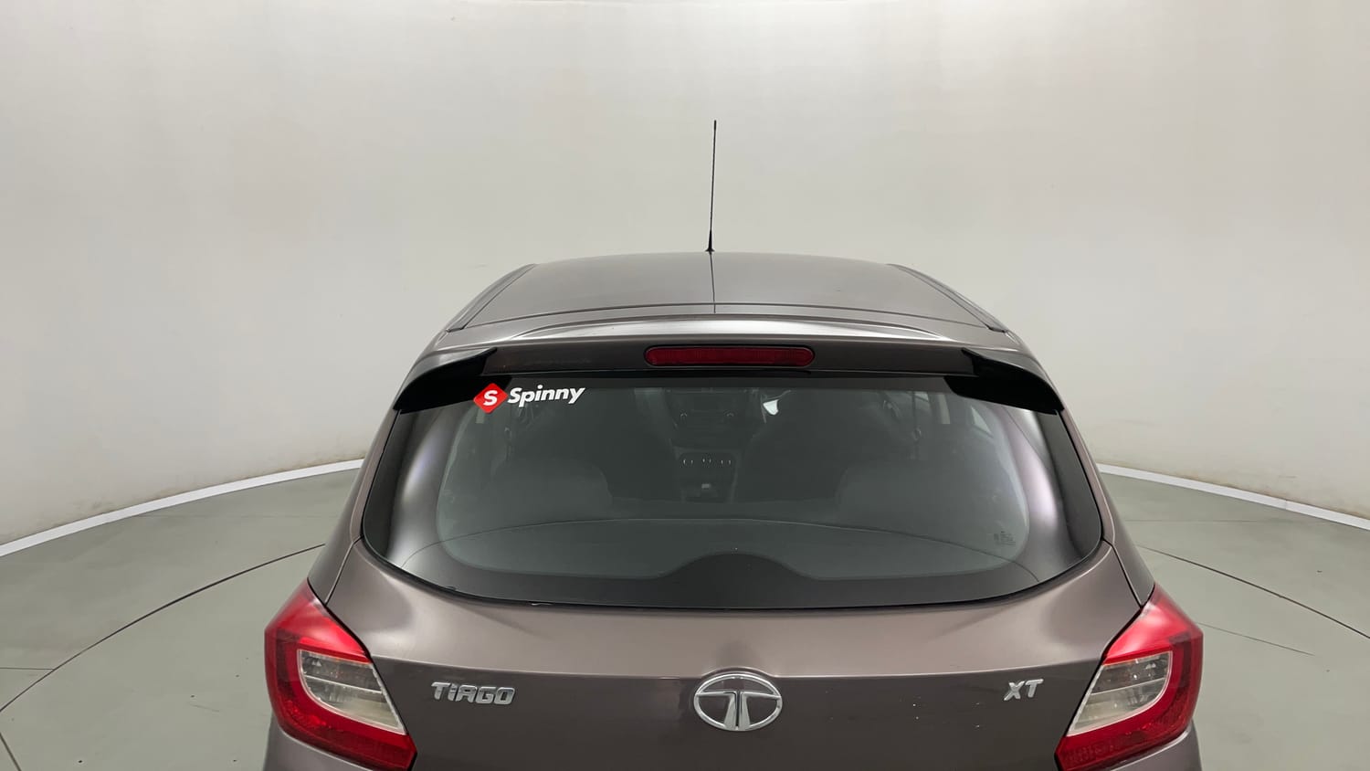 Used 2017 Tata Tiago Revotron XT Petrol Manual exterior BACK WINDSHIELD VIEW