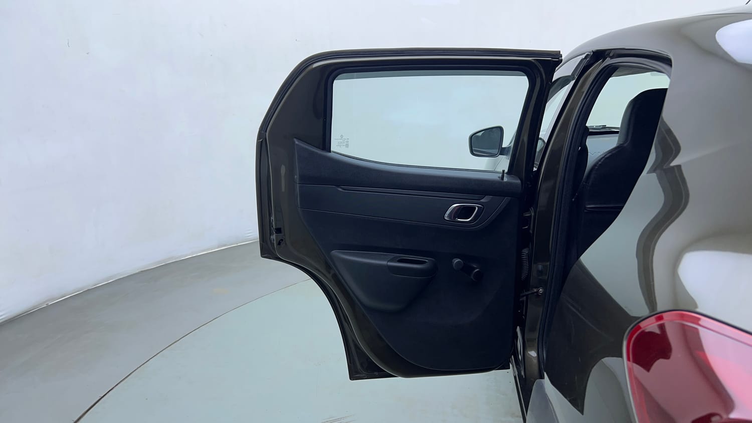 Used 2020 Renault Kwid RXT Petrol Manual interior LEFT REAR DOOR OPEN VIEW