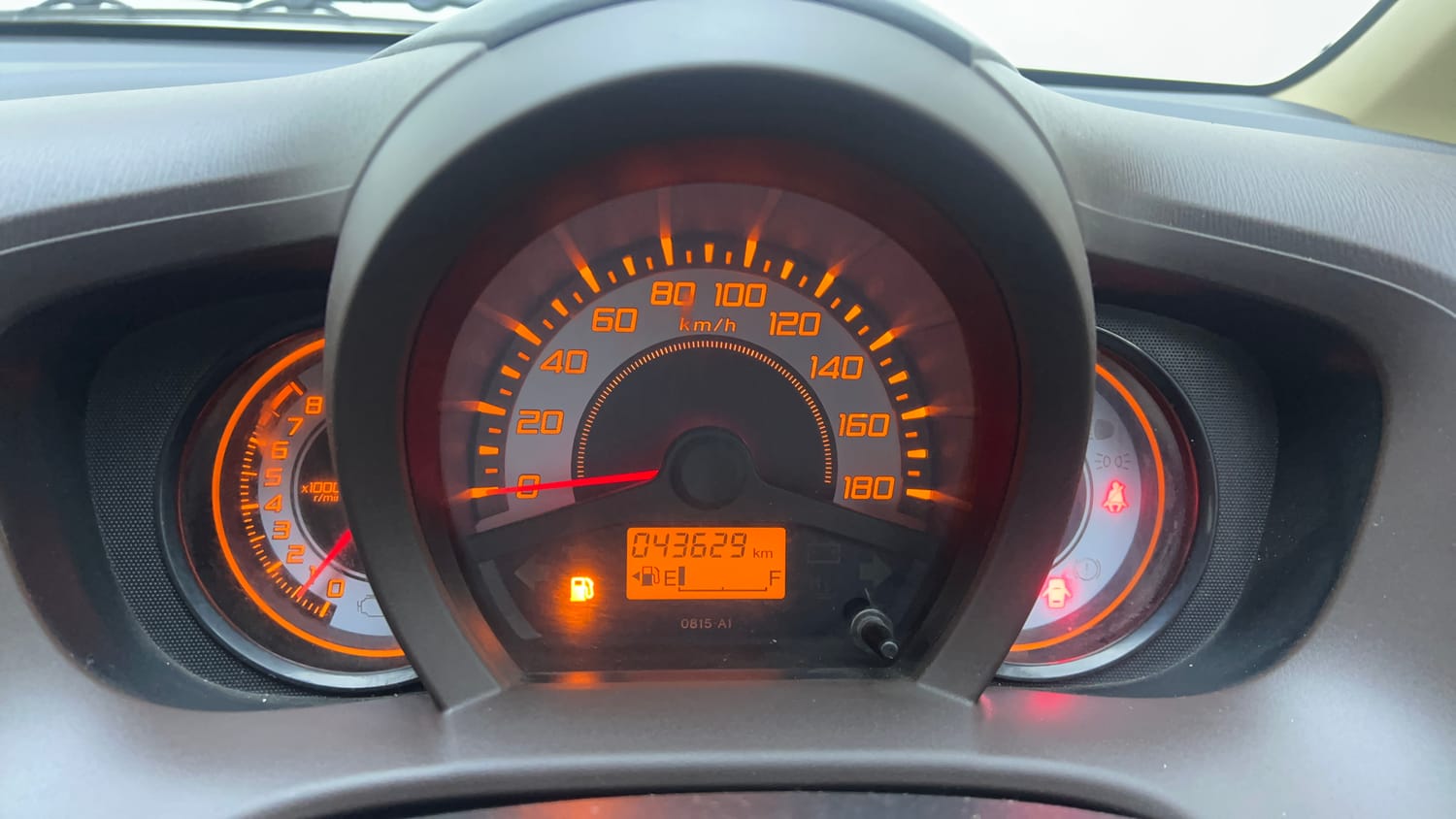 Used 2013 Honda Brio S MT Petrol Manual interior CLUSTERMETER VIEW