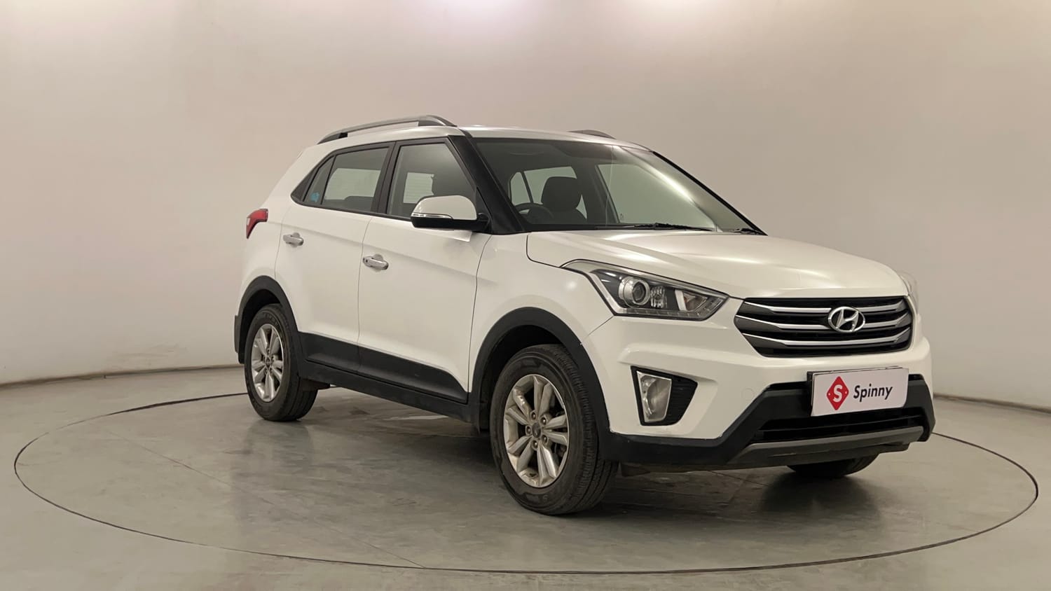 Used 2017 Hyundai Creta SX Plus 1.6  Petrol Petrol Manual exterior RIGHT FRONT CORNER VIEW