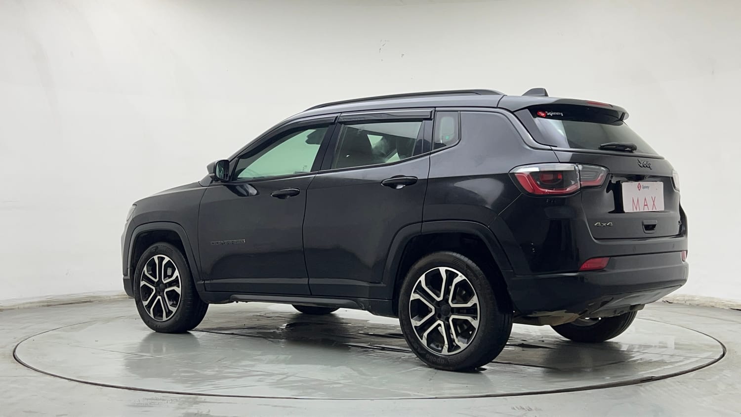 Used 2021 Jeep Compass Model S (O) Diesel 4x4 AT Diesel Automatic exterior LEFT REAR CORNER VIEW