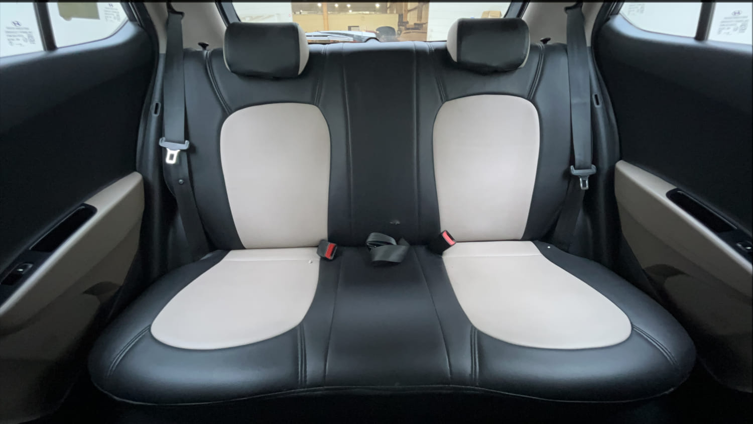 Used 2016 Hyundai Grand i10 Asta AT 1.2 Kappa VTVT Petrol Automatic interior REAR SEAT CONDITION VIEW