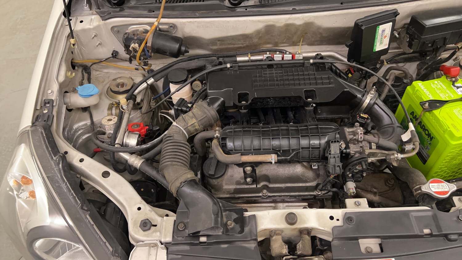 Used 2014 Maruti Suzuki Alto 800 LXI CNG (outside fitted) Cng Manual engine ENGINE RIGHT SIDE VIEW
