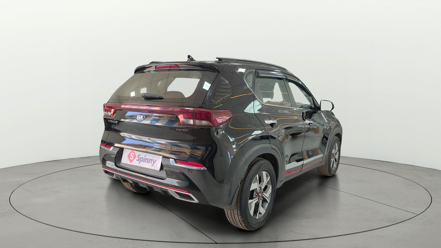 Used 2020 Kia Sonet GTX Plus 1.5 AT Diesel Automatic exterior RIGHT REAR CORNER VIEW