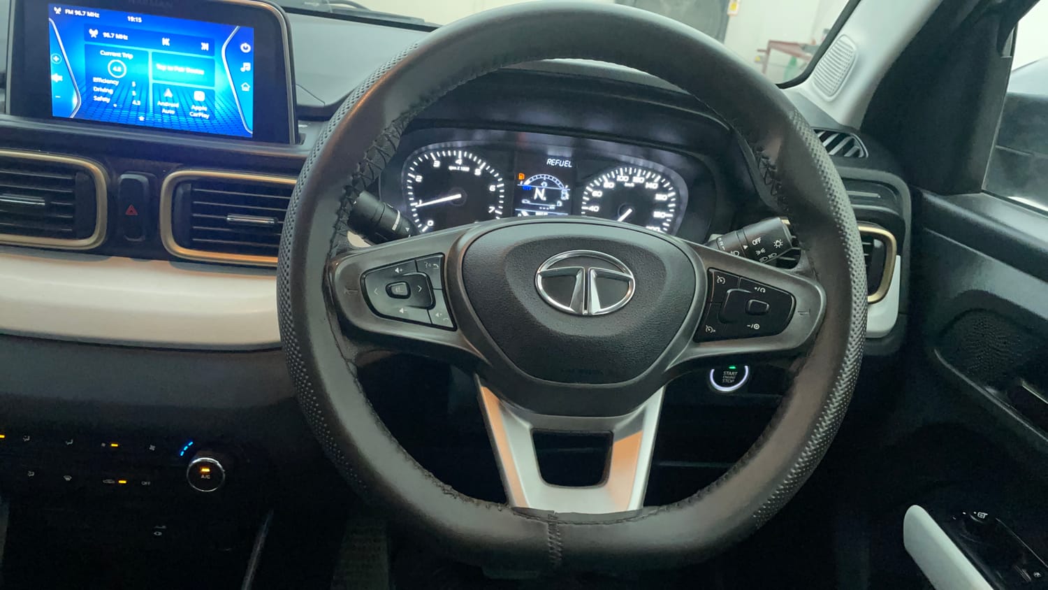 Used 2023 Tata Punch Accomplished AMT Petrol Automatic interior STEERING VIEW