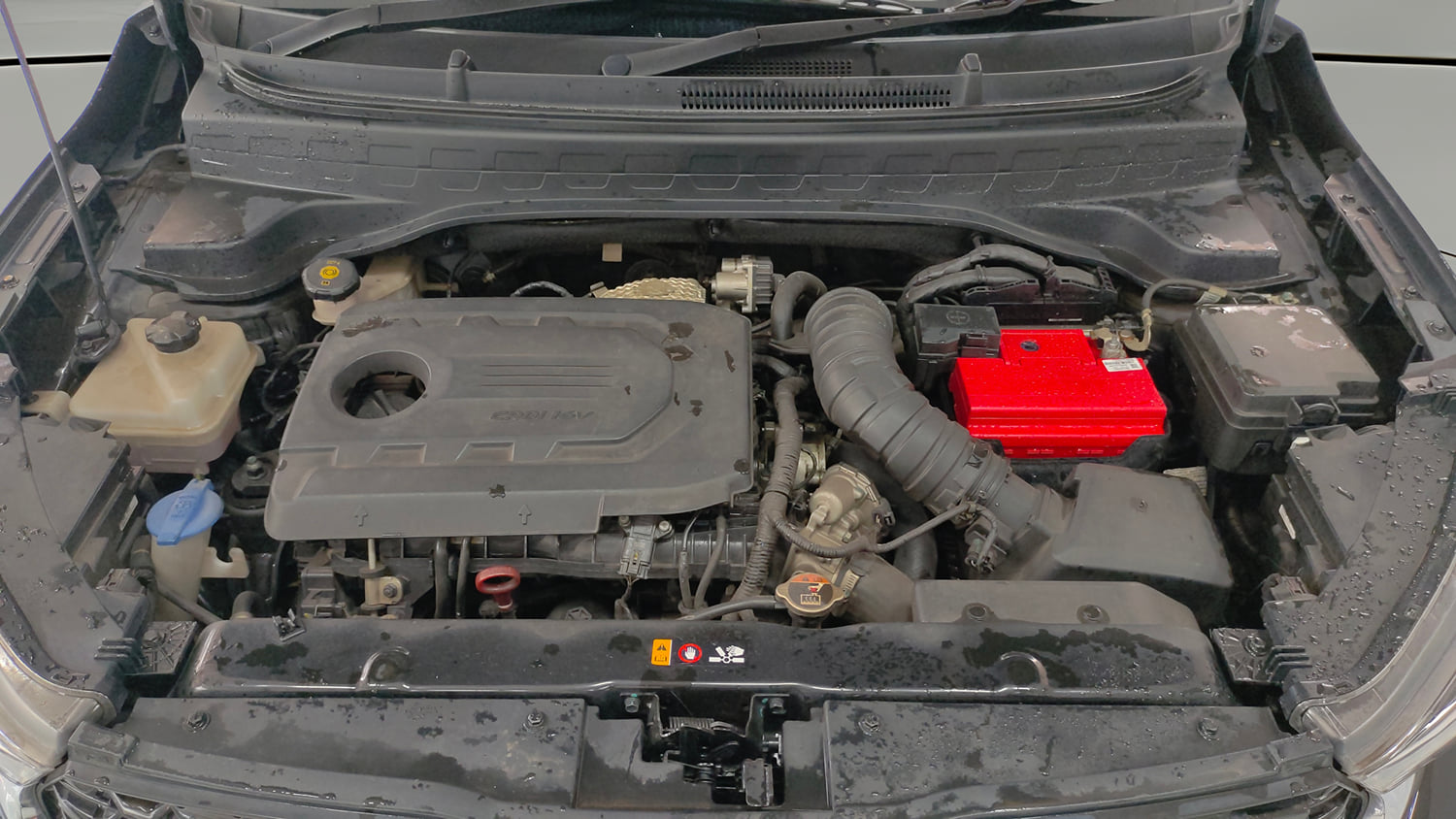 Used 2020 Kia Sonet GTX Plus 1.5 AT Diesel Automatic engine ENGINE & BONNET OPEN FRONT VIEW