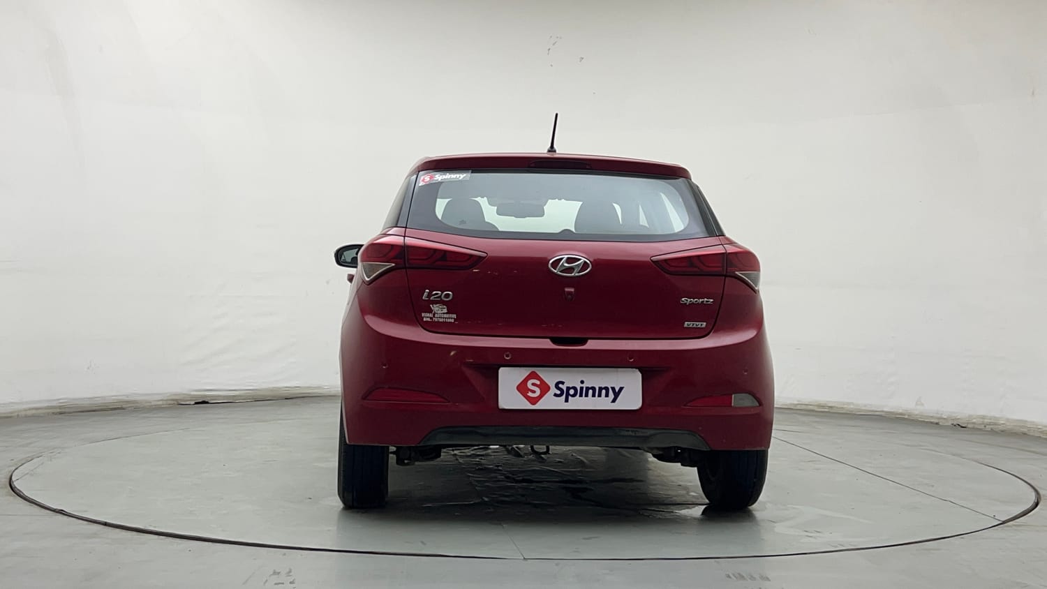 Used 2015 Hyundai Elite i20 Sportz 1.2 Petrol Manual exterior BACK VIEW