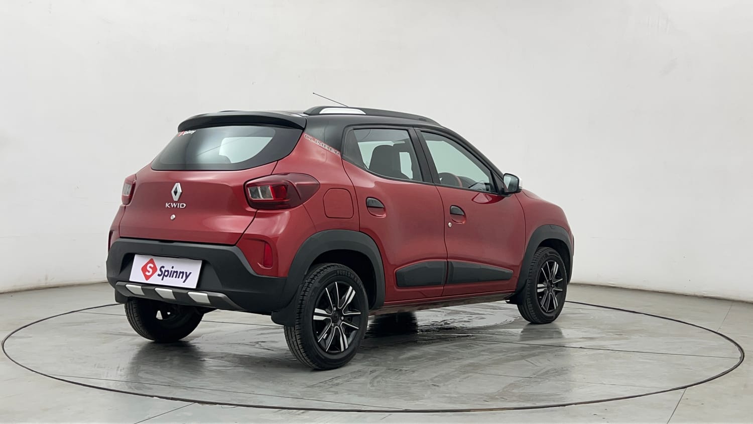 Used 2024 Renault Kwid CLIMBER 1.0 AMT Petrol Automatic exterior RIGHT REAR CORNER VIEW