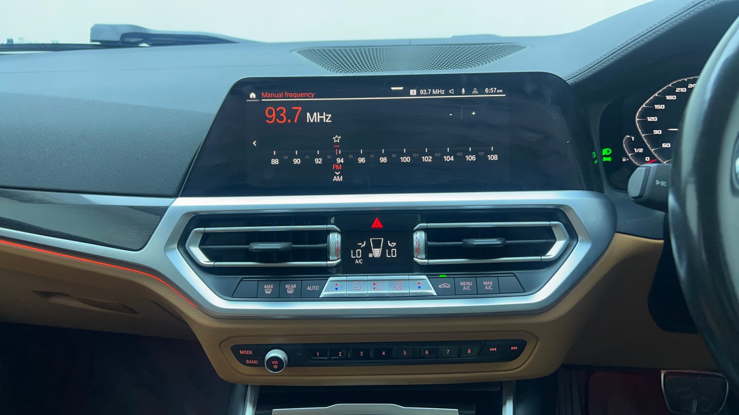 Used 2021 BMW 3 Series Gran Limousine 330Li M Sport First Edition Petrol Automatic interior MUSIC SYSTEM & AC CONTROL VIEW