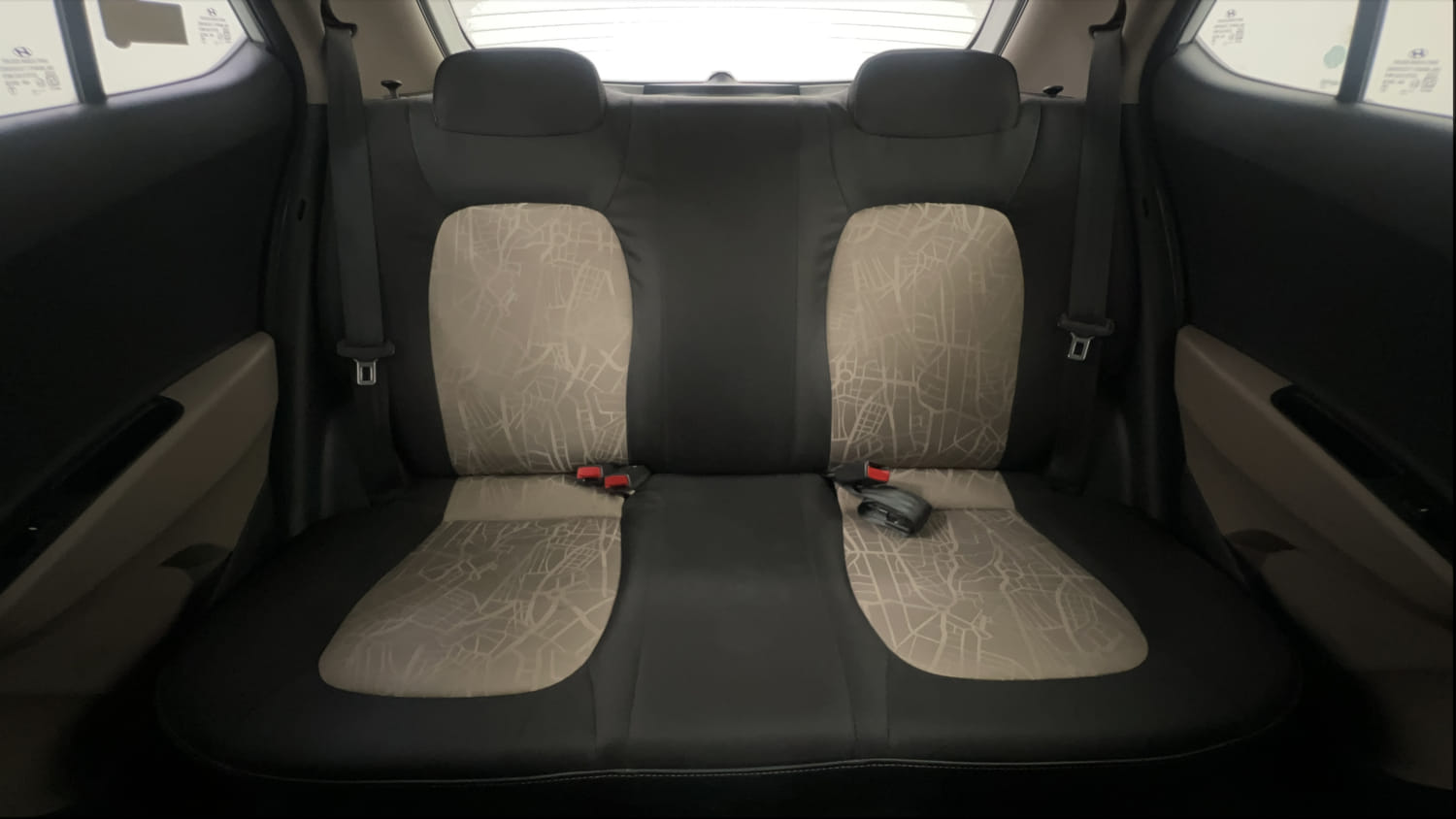 Used 2017 Hyundai Grand i10 Sportz (O) AT 1.2 Kappa VTVT Petrol Automatic interior REAR SEAT CONDITION VIEW