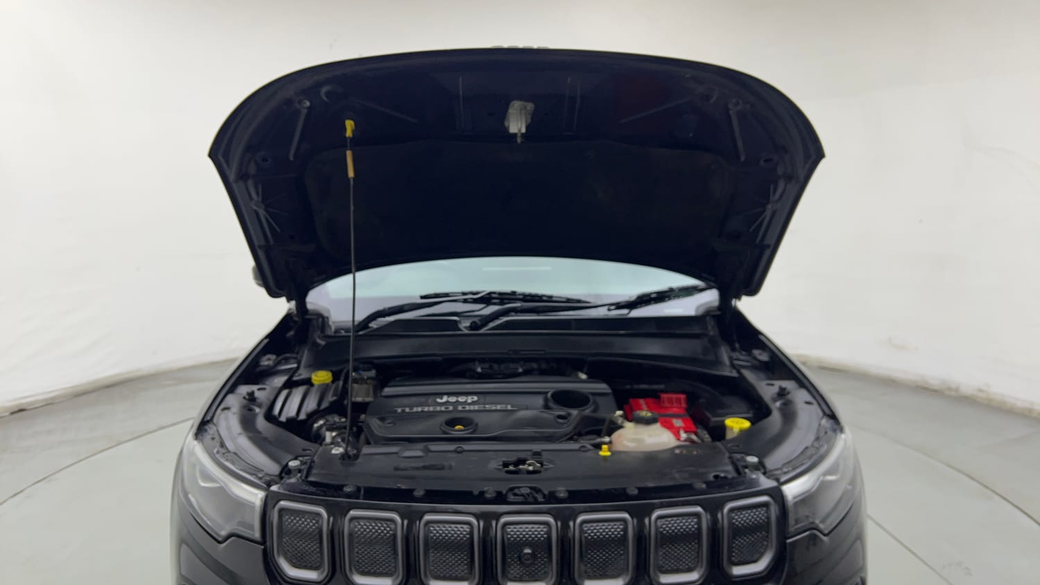 Used 2021 Jeep Compass Model S (O) Diesel 4x4 AT Diesel Automatic engine ENGINE & BONNET OPEN FRONT VIEW