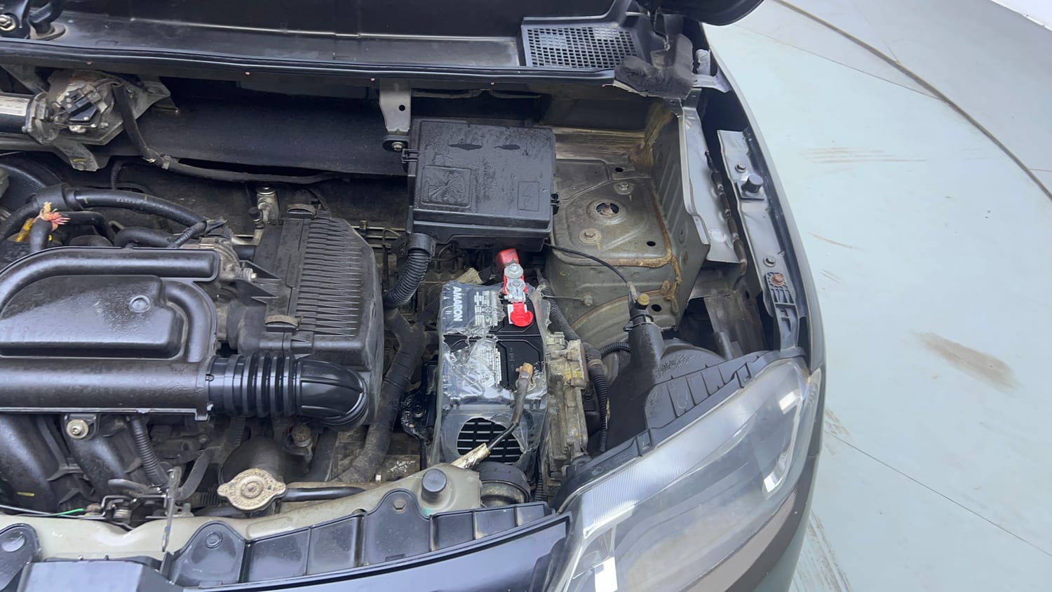 Used 2019 Renault Kwid 1.0 RXT AMT Opt Petrol Automatic engine ENGINE LEFT SIDE VIEW