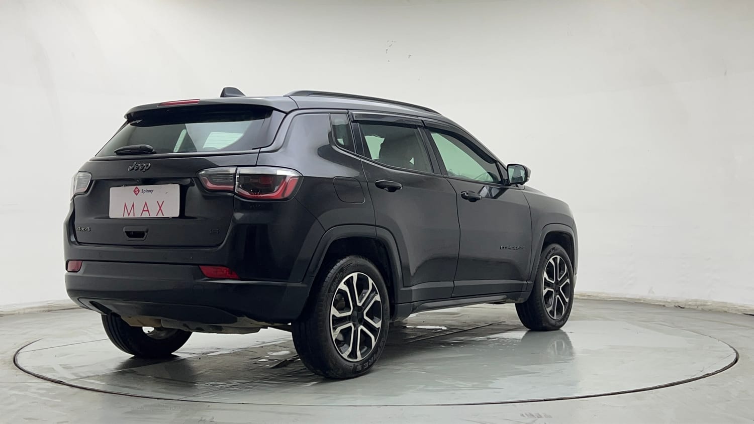 Used 2021 Jeep Compass Model S (O) Diesel 4x4 AT Diesel Automatic exterior RIGHT REAR CORNER VIEW