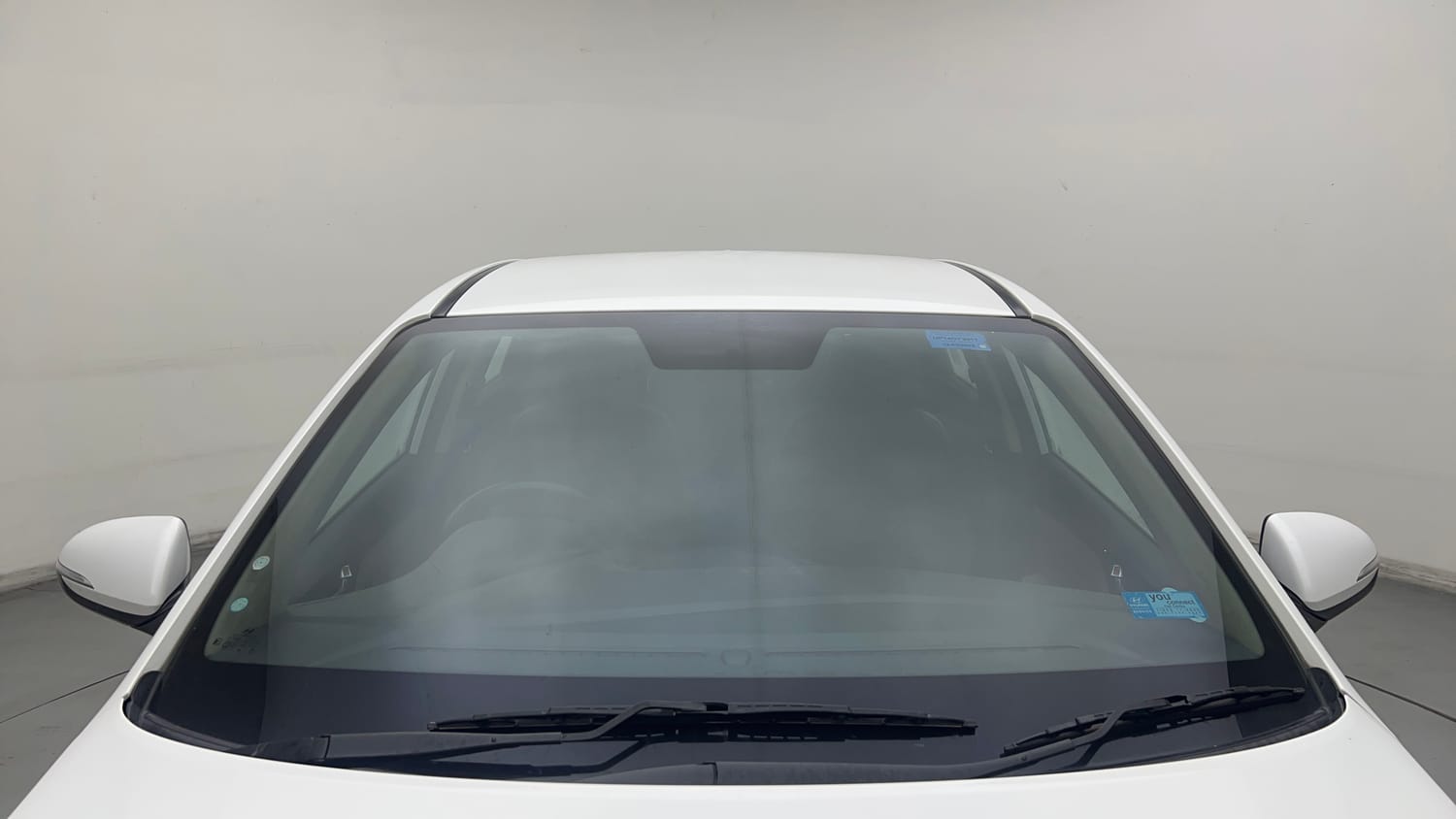 Used 2019 Hyundai Verna SX 1.6 VTVT Petrol Manual exterior FRONT WINDSHIELD VIEW