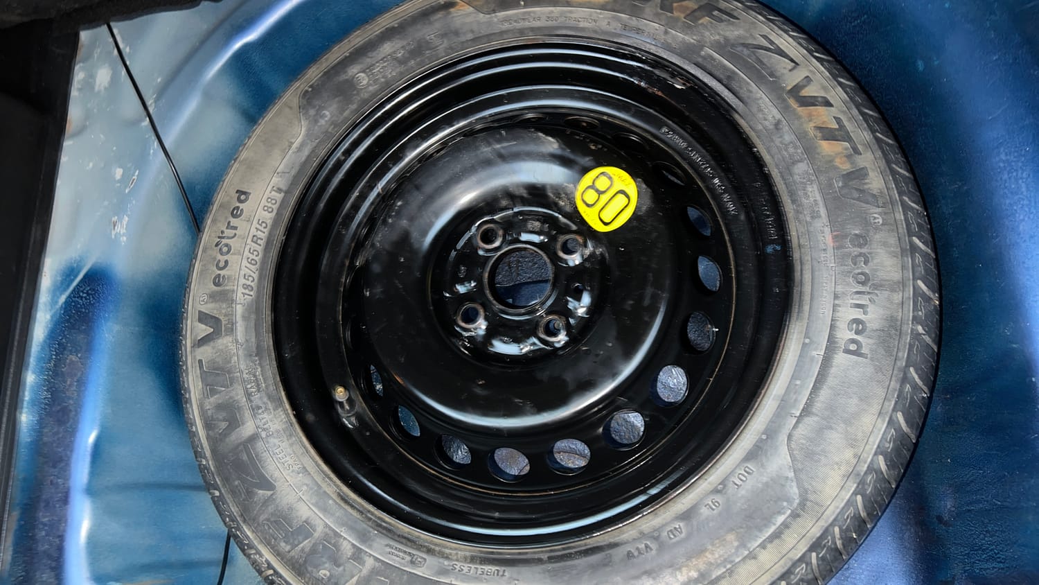 Used 2021 Maruti Suzuki Baleno Zeta Petrol Manual tyres SPARE TYRE VIEW