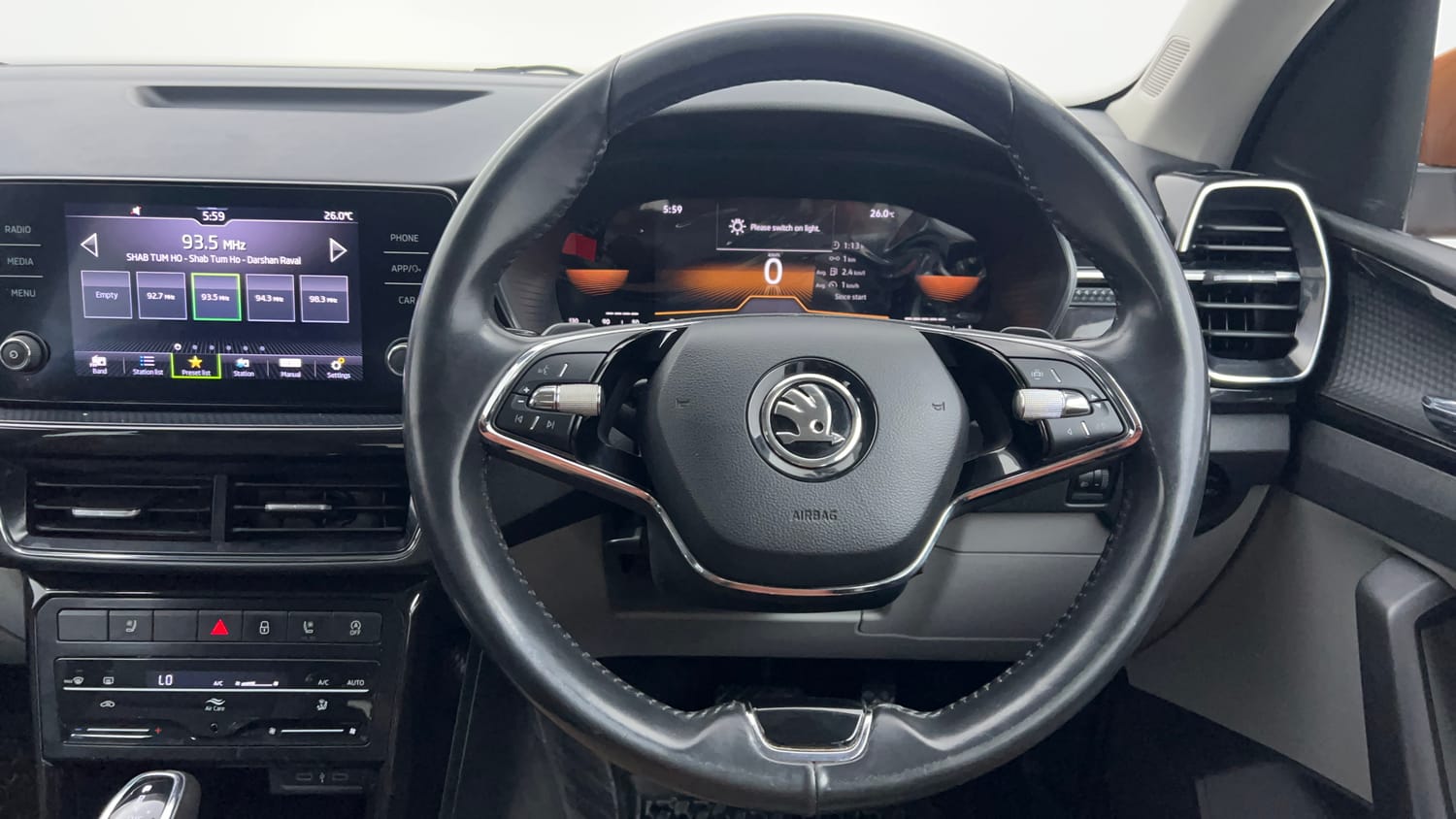 Used 2022 Skoda Kushaq Style 1.5L TSI DSG (6 Airbags) Petrol Automatic interior STEERING VIEW