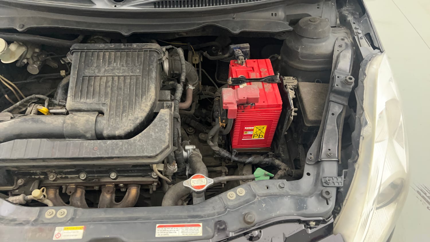 Used 2016 Maruti Suzuki Swift VXi Petrol Manual engine ENGINE LEFT SIDE VIEW