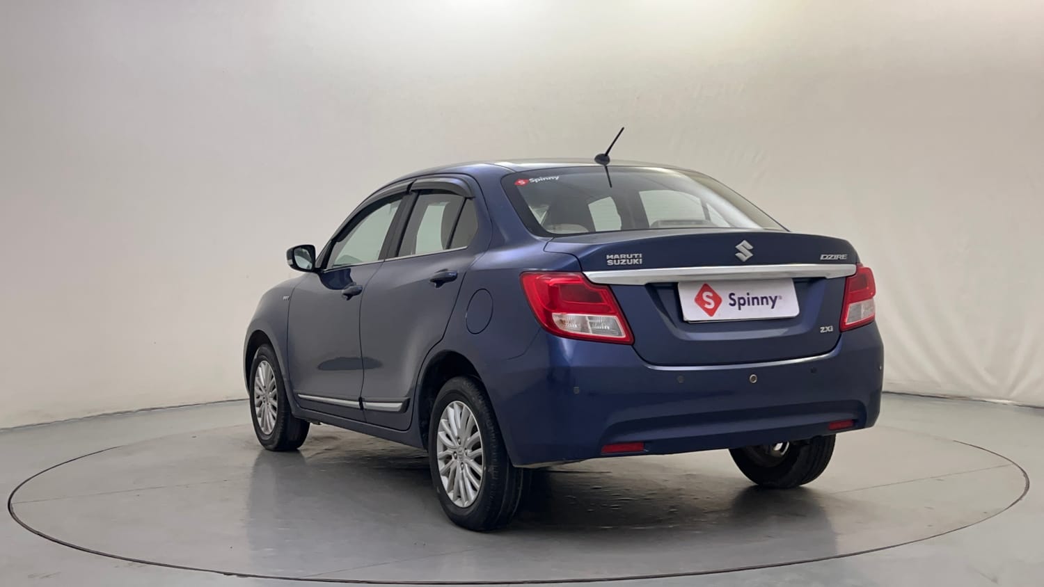 Used 2018 Maruti Suzuki Dzire ZXi Petrol Manual exterior LEFT REAR CORNER VIEW