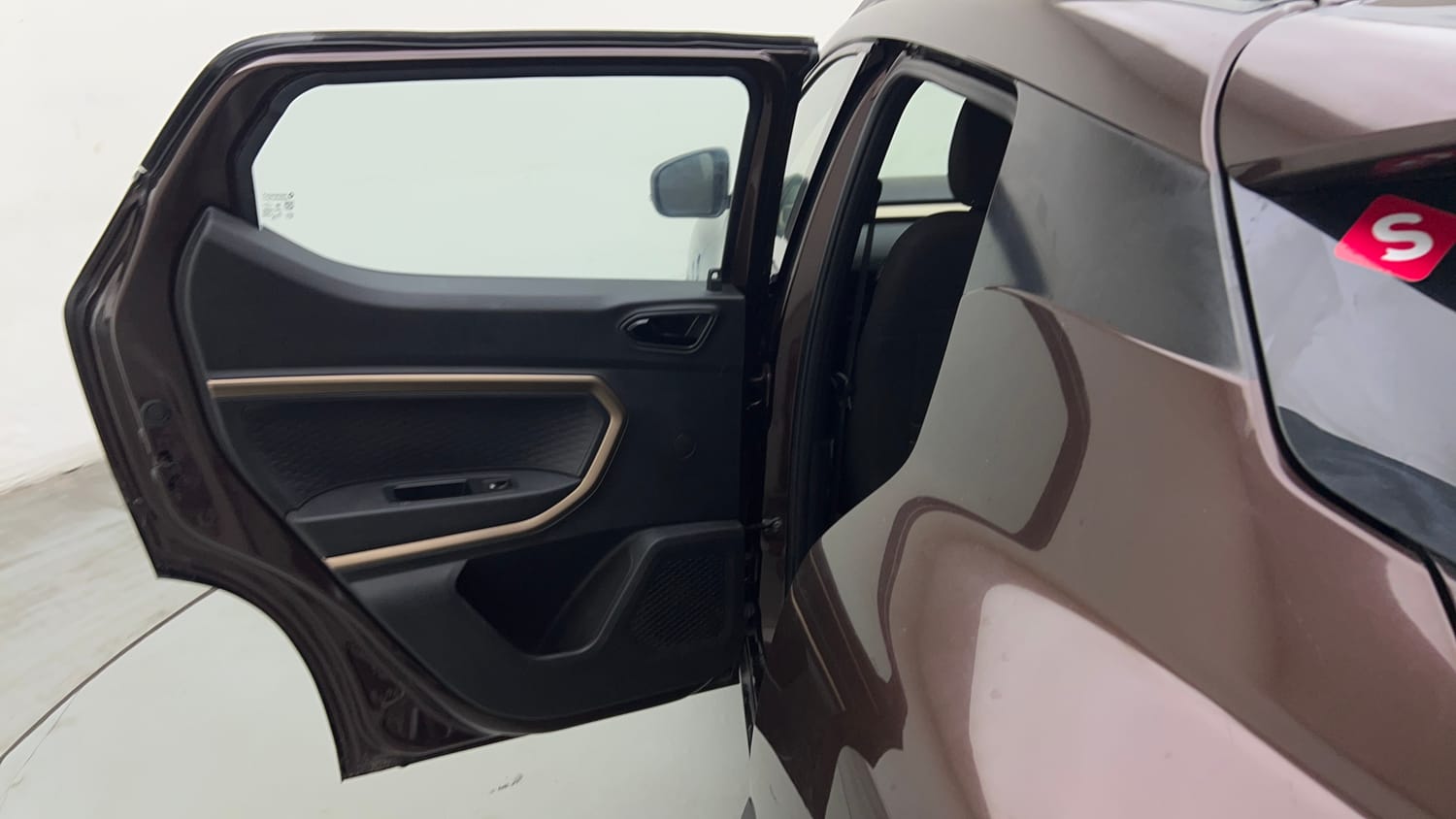 Used 2021 Renault Kiger RXT MT Petrol Manual interior LEFT REAR DOOR OPEN VIEW