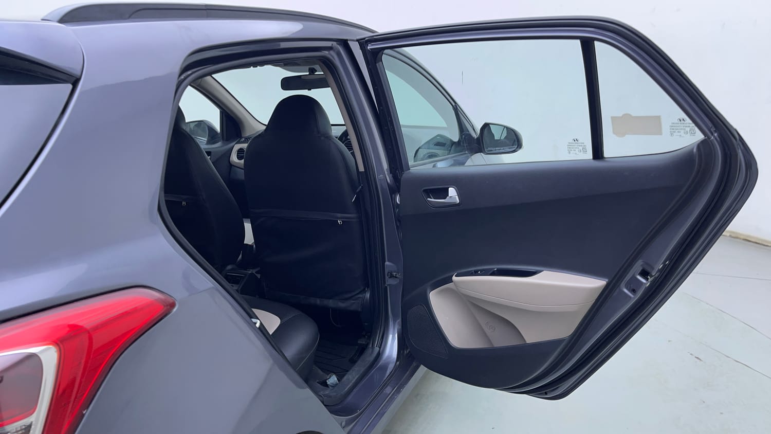 Used 2016 Hyundai Grand i10 Asta AT 1.2 Kappa VTVT Petrol Automatic interior RIGHT REAR DOOR OPEN VIEW