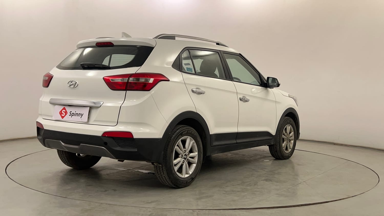 Used 2017 Hyundai Creta SX Plus 1.6  Petrol Petrol Manual exterior RIGHT REAR CORNER VIEW