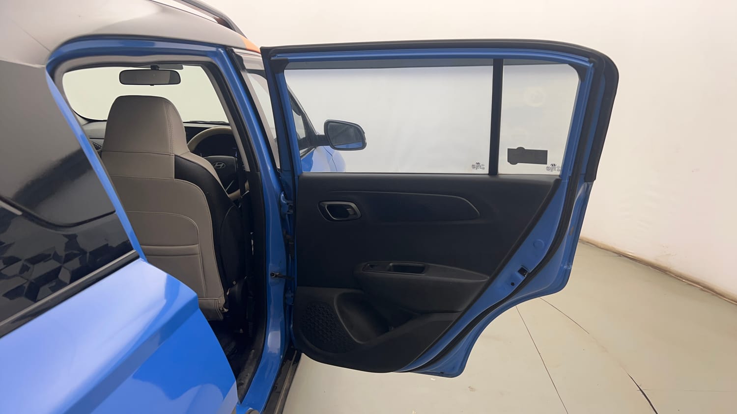 Used 2023 Hyundai Exter SX (O) 1.2 MT Petrol Manual interior RIGHT REAR DOOR OPEN VIEW