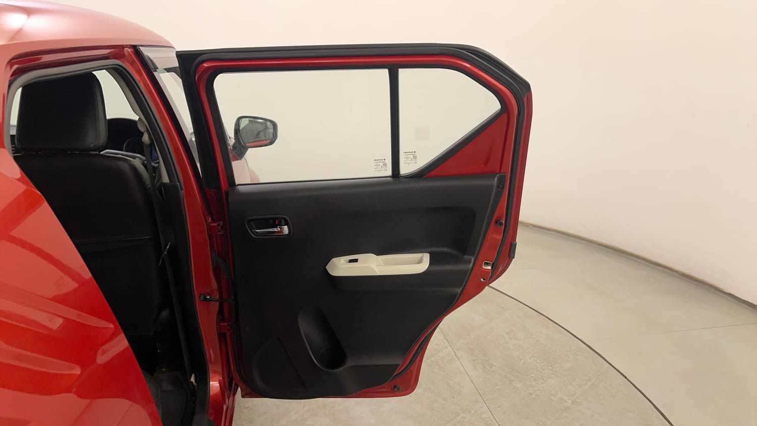 Used 2017 Maruti Suzuki Ignis Delta 1.2 AMT Petrol Automatic interior RIGHT REAR DOOR OPEN VIEW