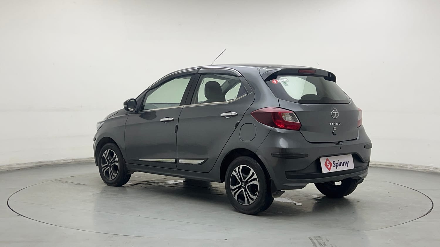 Used 2024 Tata Tiago XT Petrol Manual exterior LEFT REAR CORNER VIEW