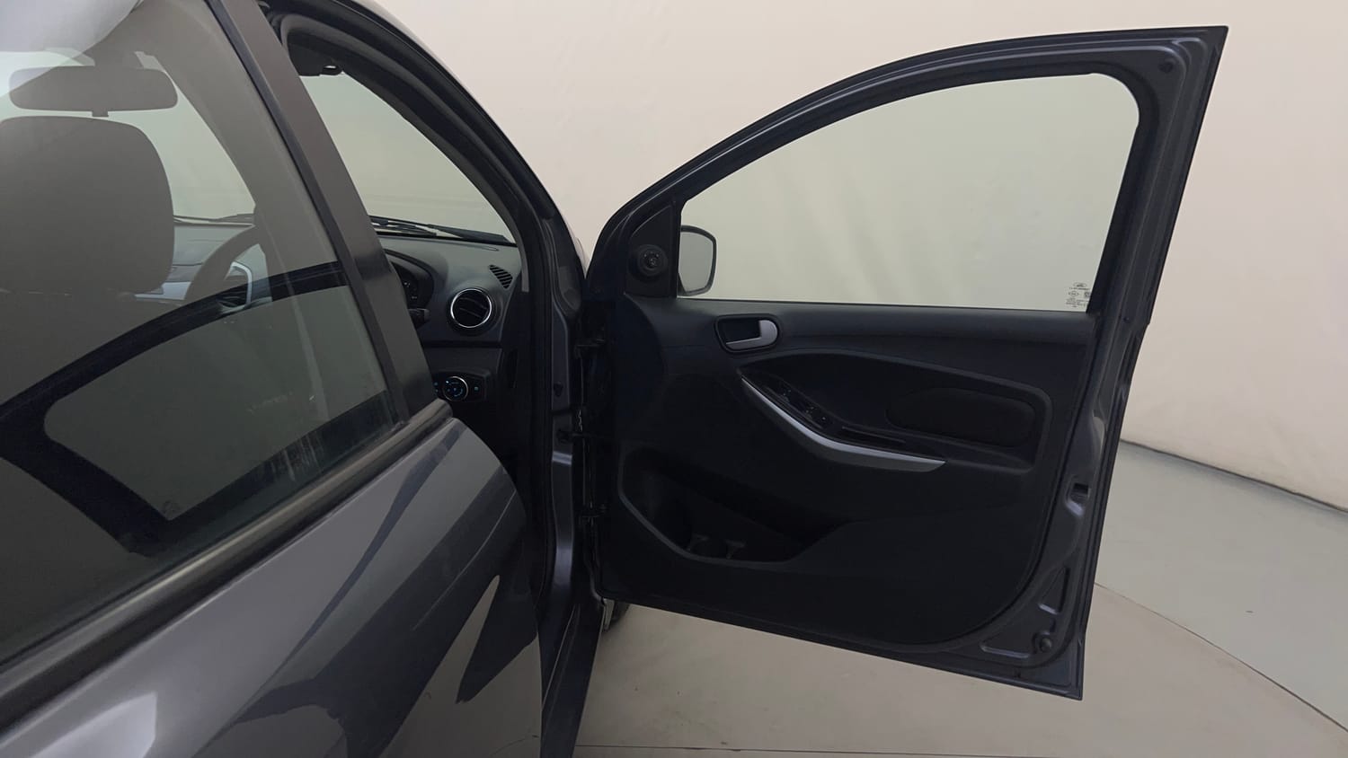 Used 2016 Ford Figo Trend 1.2 Ti-VCT Petrol Manual interior RIGHT FRONT DOOR OPEN VIEW
