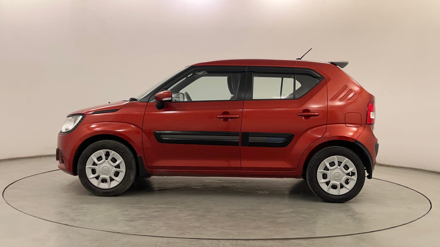 Used 2017 Maruti Suzuki Ignis Delta 1.2 AMT Petrol Automatic exterior LEFT SIDE VIEW