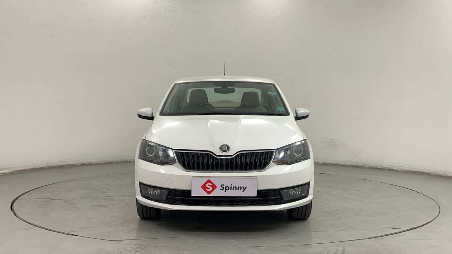 Used 2018 Skoda Rapid Style 1.6 MPI Petrol Manual exterior FRONT VIEW