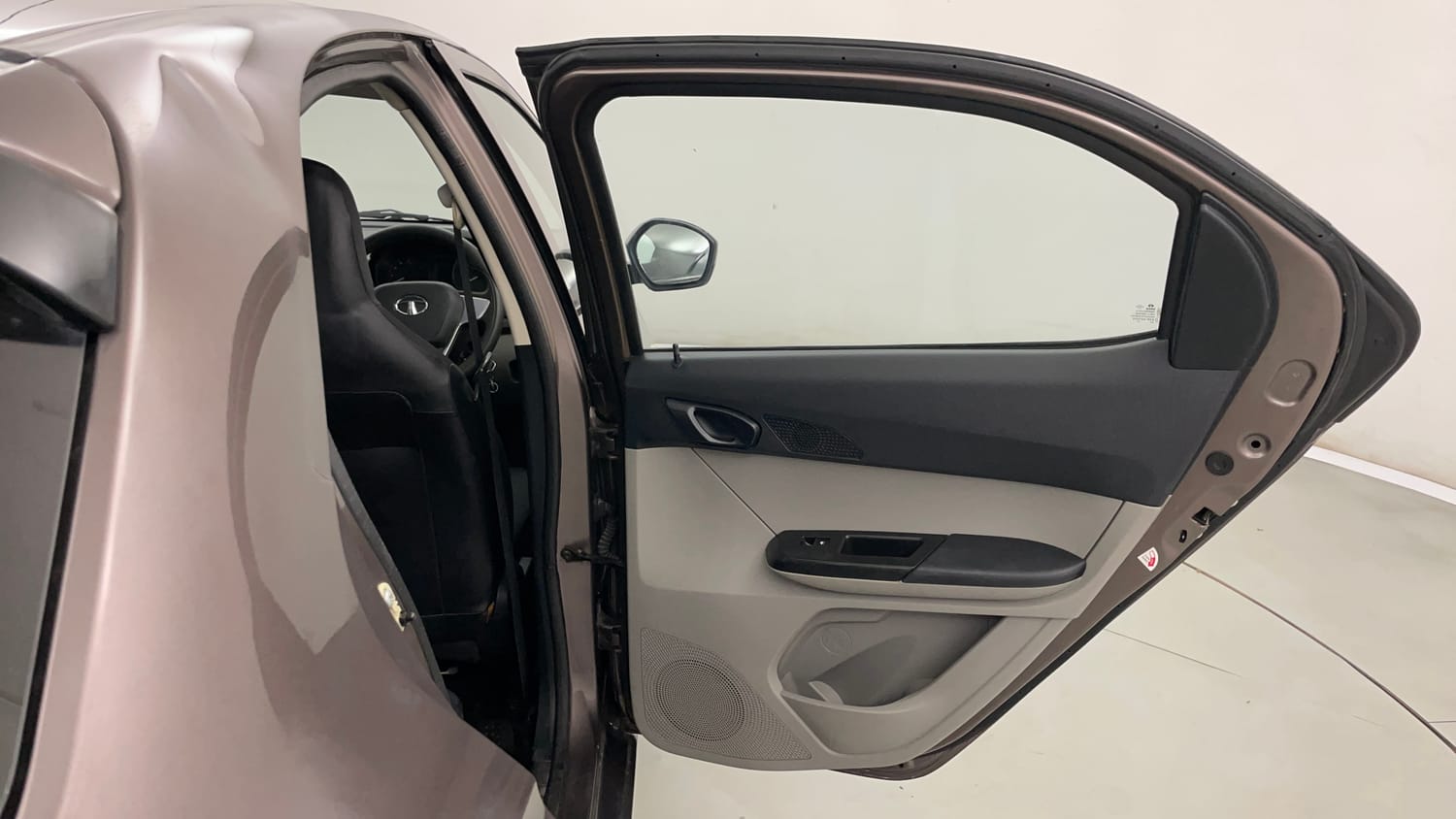 Used 2017 Tata Tiago Revotron XT Petrol Manual interior RIGHT REAR DOOR OPEN VIEW