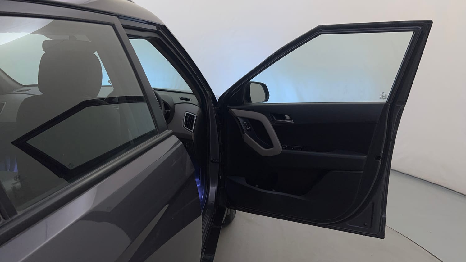 Used 2017 Hyundai Creta 1.6 SX Plus Petrol Petrol Manual interior RIGHT FRONT DOOR OPEN VIEW