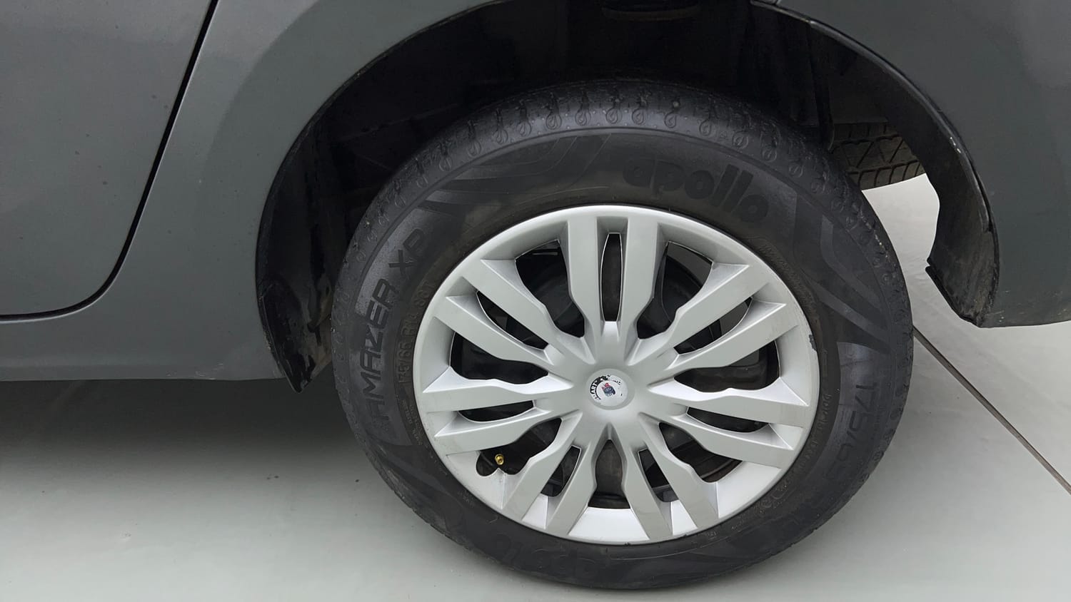 Used 2024 Tata Tigor XZA Plus iCNG Cng Automatic tyres LEFT REAR TYRE RIM VIEW