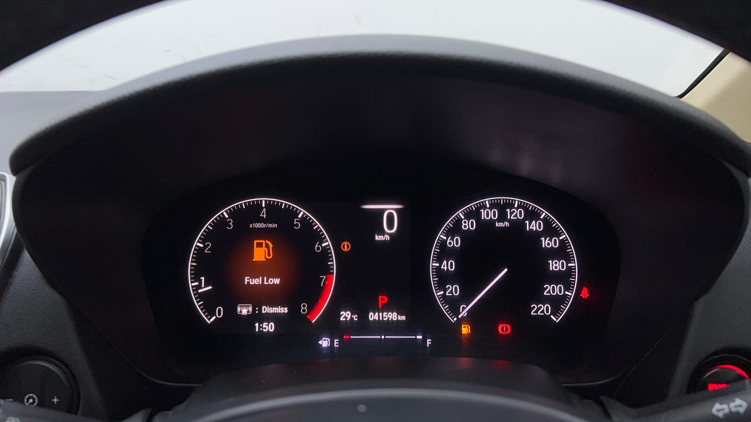 Used 2022 Honda City ZX CVT Petrol Petrol Automatic interior CLUSTERMETER VIEW