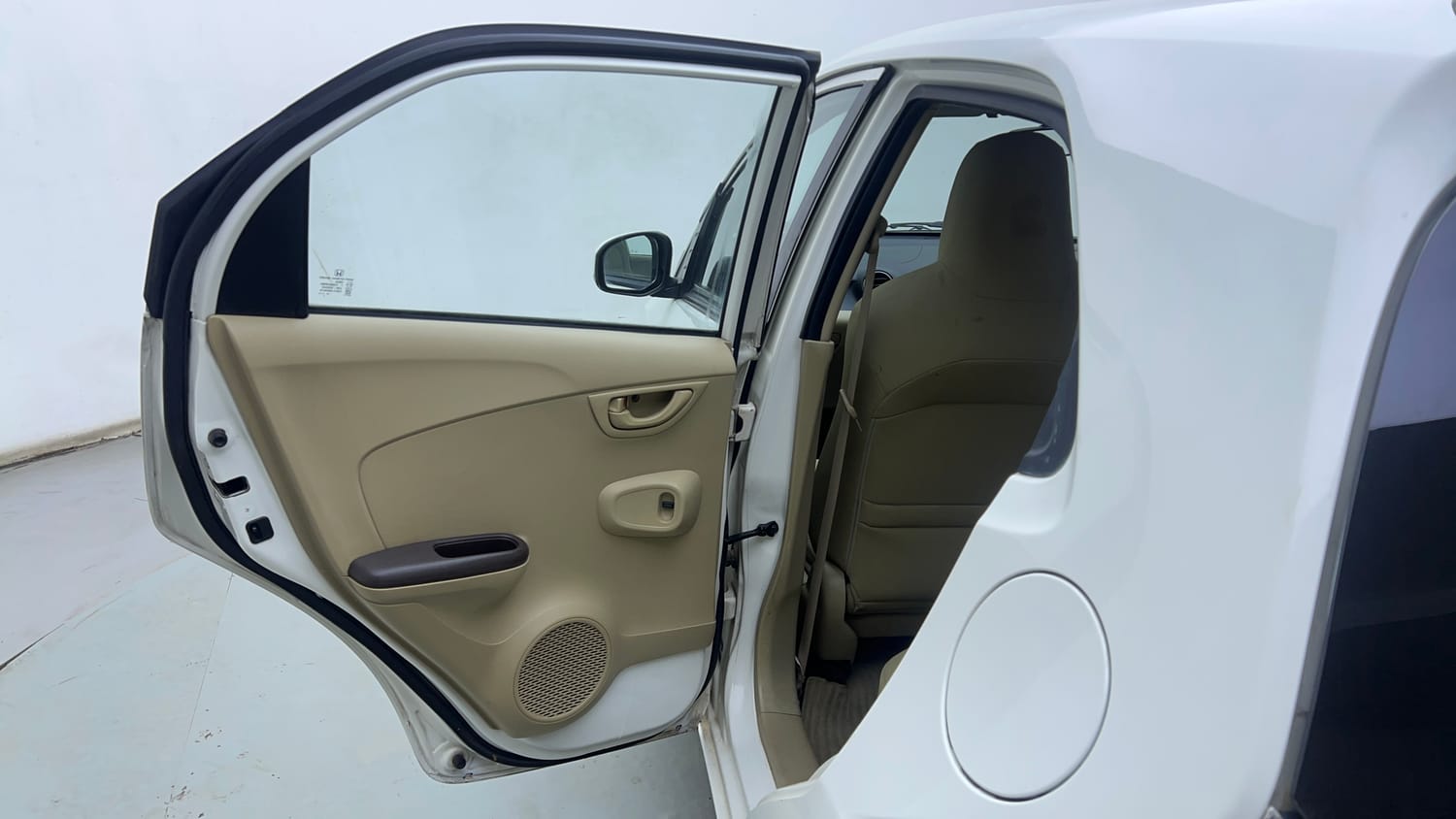 Used 2013 Honda Brio S MT Petrol Manual interior LEFT REAR DOOR OPEN VIEW