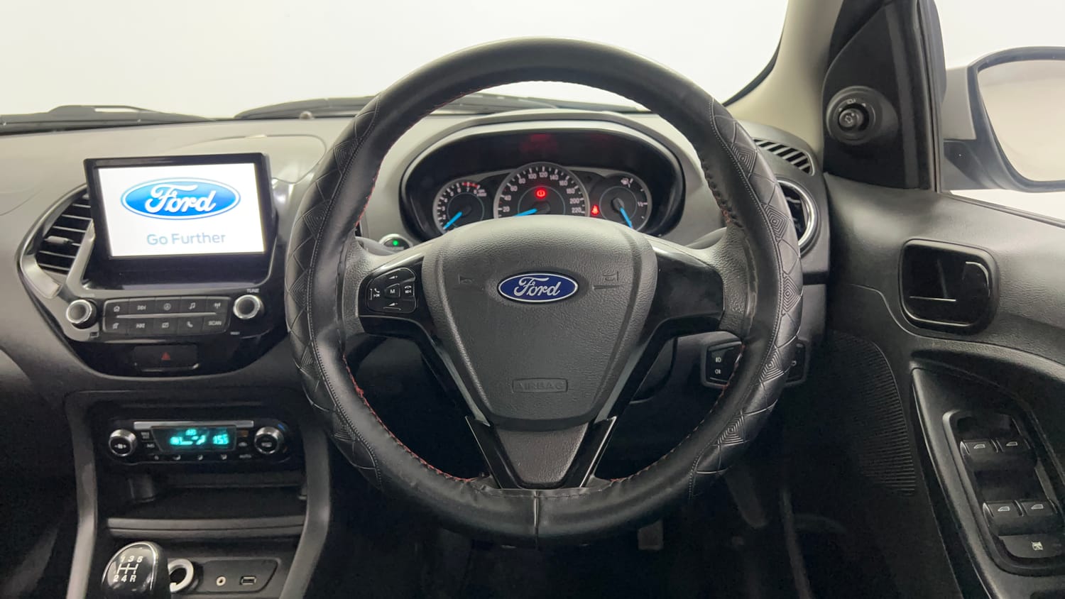 Used 2019 Ford Figo Titanium 1.2 Ti-VCT MT Petrol Manual interior STEERING VIEW