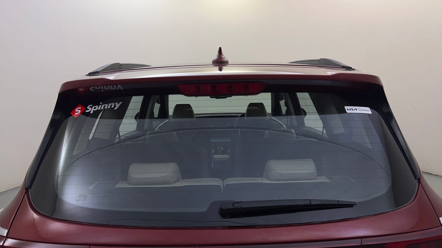 Used 2022 Kia Carens Luxury Plus 1.5 Diesel 6 STR Diesel Automatic exterior BACK WINDSHIELD VIEW