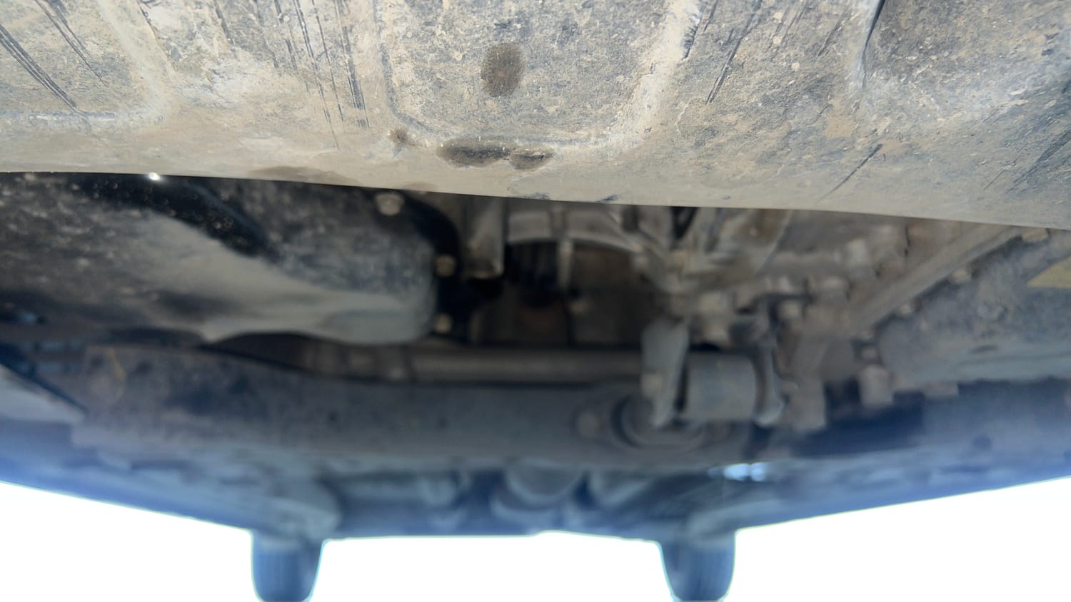 Used 2024 Hyundai New i20 Asta (O) 1.2 IVT Petrol Automatic extra FRONT LEFT UNDERBODY VIEW