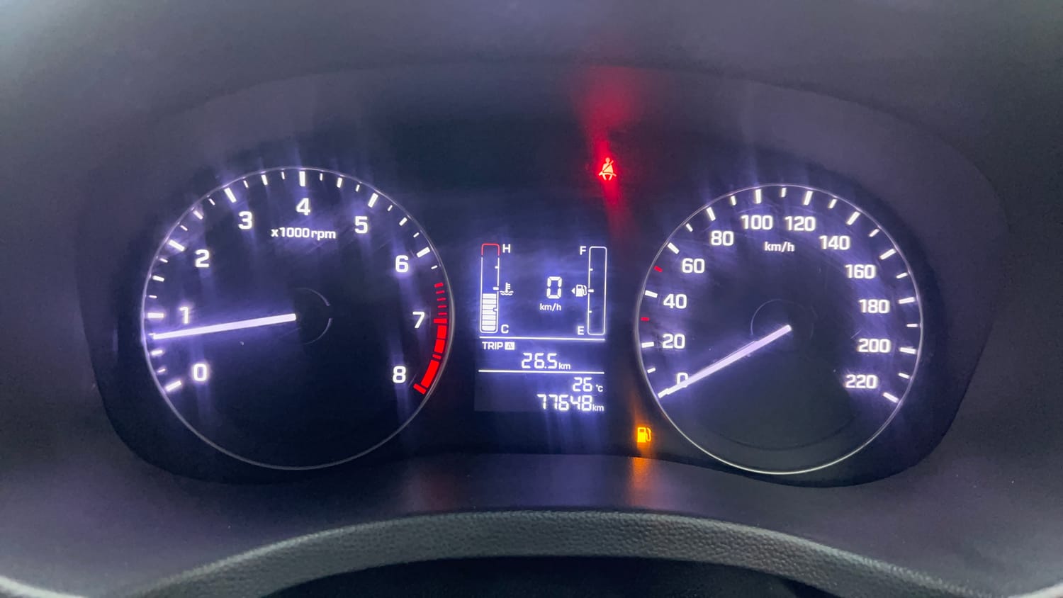 Used 2015 Hyundai Creta 1.6 SX Plus Petrol Petrol Manual interior CLUSTERMETER VIEW