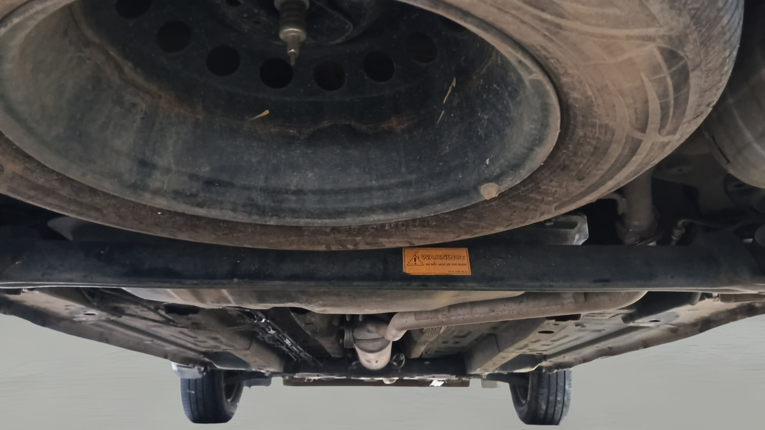 Used 2024 Tata Punch Pure iCNG Cng Manual extra REAR RIGHT UNDERBODY VIEW