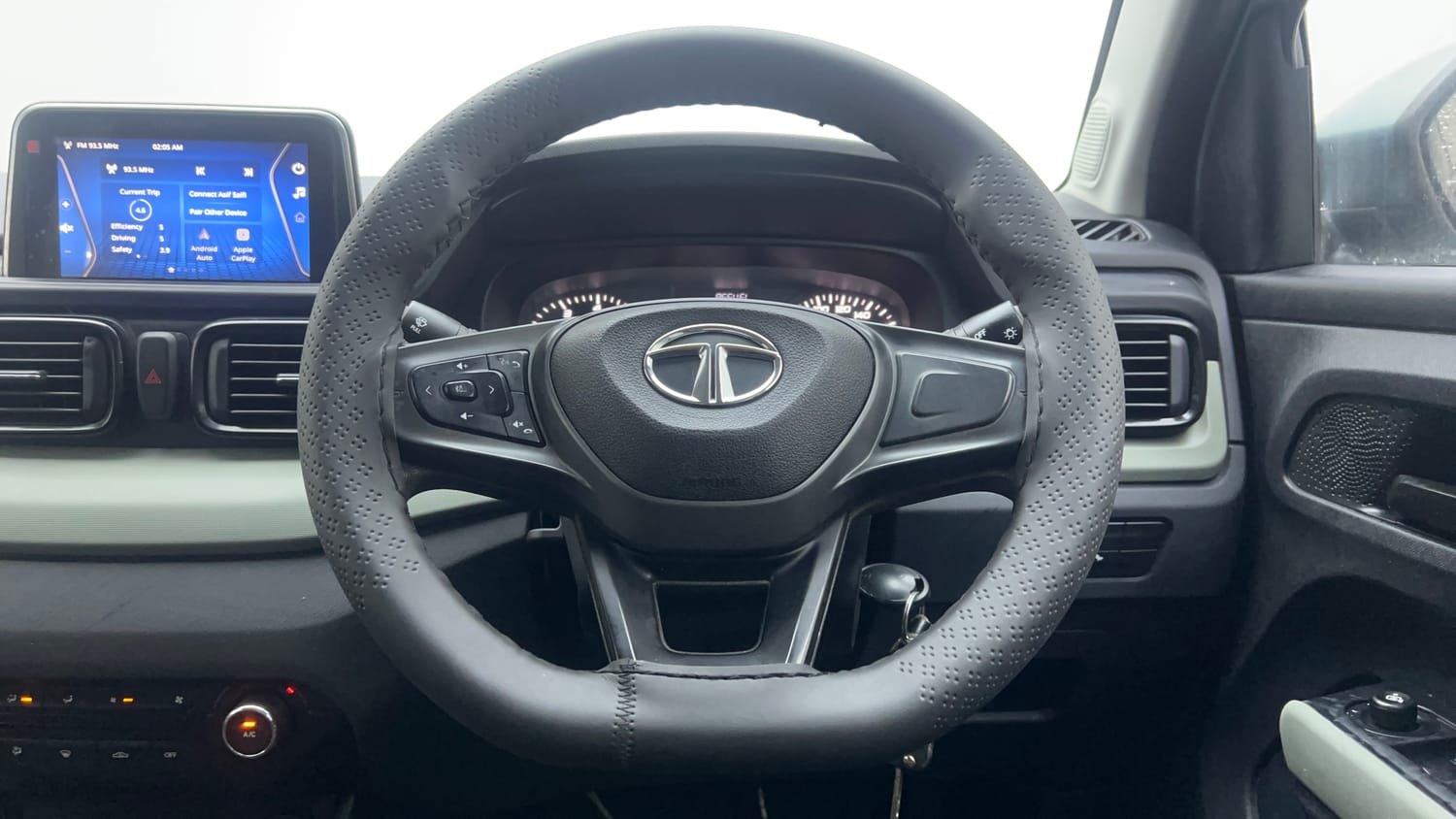 Used 2022 Tata Punch Adventure MT Petrol Manual interior STEERING VIEW