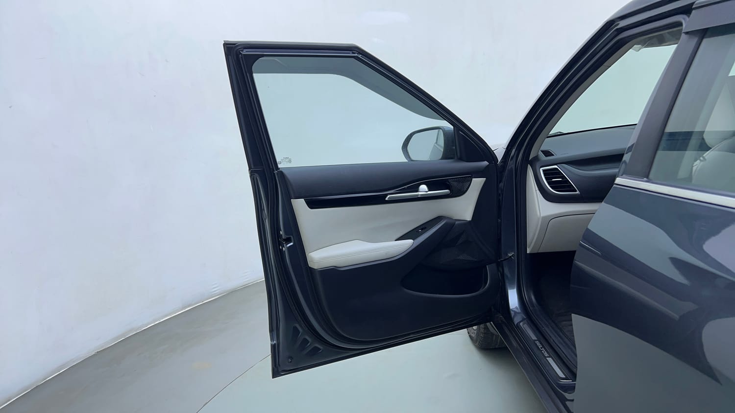 Used 2022 kia Seltos HTX 1.5 IVT Petrol Automatic interior LEFT FRONT DOOR OPEN VIEW