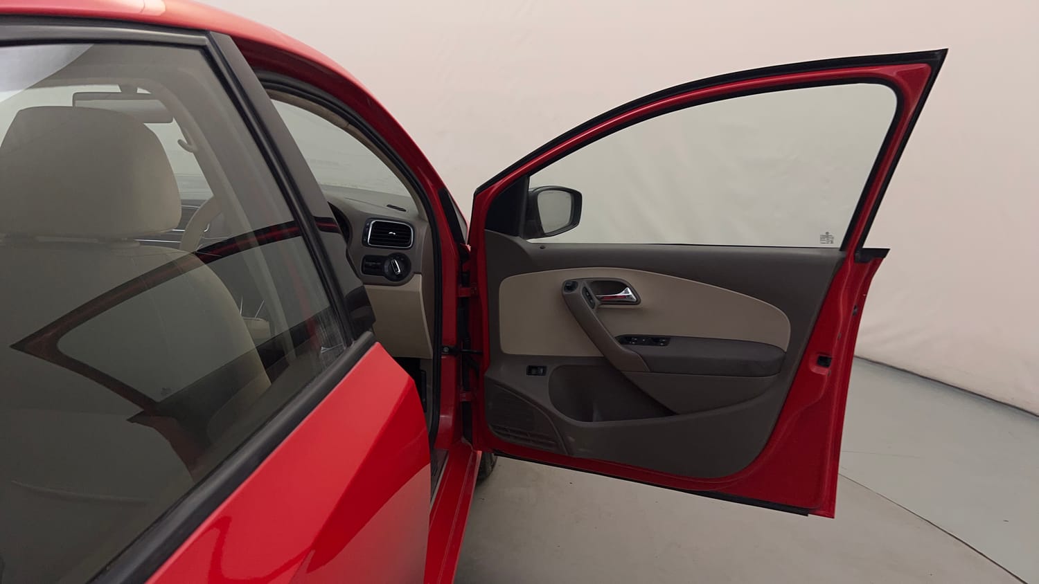 Used 2015 Skoda Rapid 1.6 MPI Elegance Plus Petrol Manual interior RIGHT FRONT DOOR OPEN VIEW