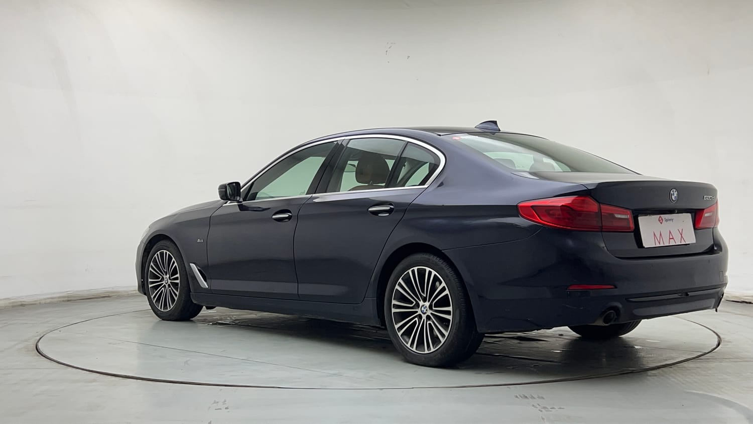 Used 2018 BMW 5 Series 520d Luxury Line Diesel Automatic exterior LEFT REAR CORNER VIEW