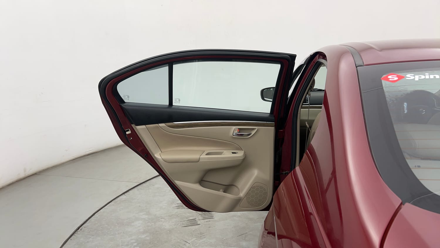 Used 2023 Maruti Suzuki Ciaz Zeta 1.5 Petrol Manual interior LEFT REAR DOOR OPEN VIEW